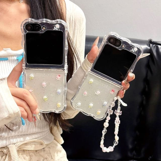 Set Floral / Strap Phone Case