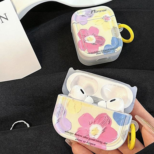 Pro Floral Earphone AirPods Skin Case / Print
