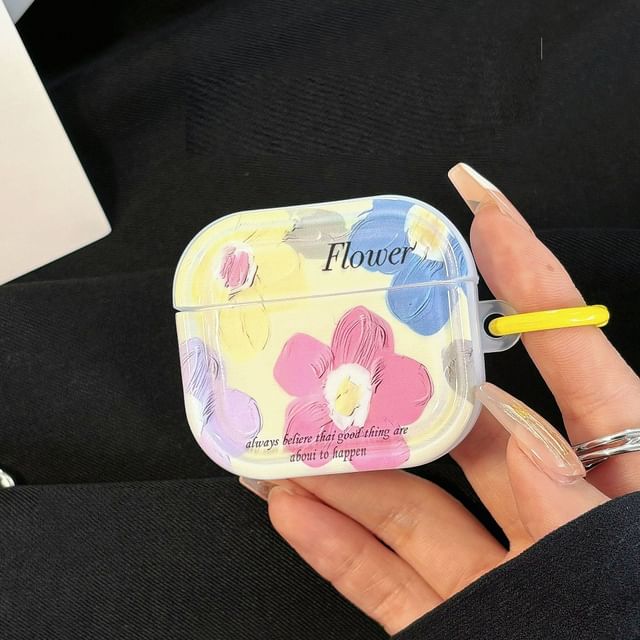 Pro Floral Earphone AirPods Skin Case / Print