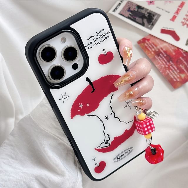 Apple Phone Print Case