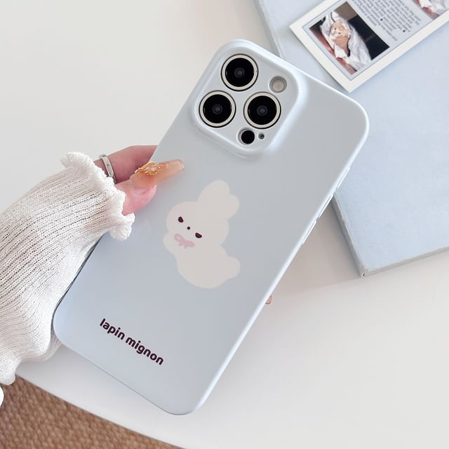 Rabbit Phone Print Case