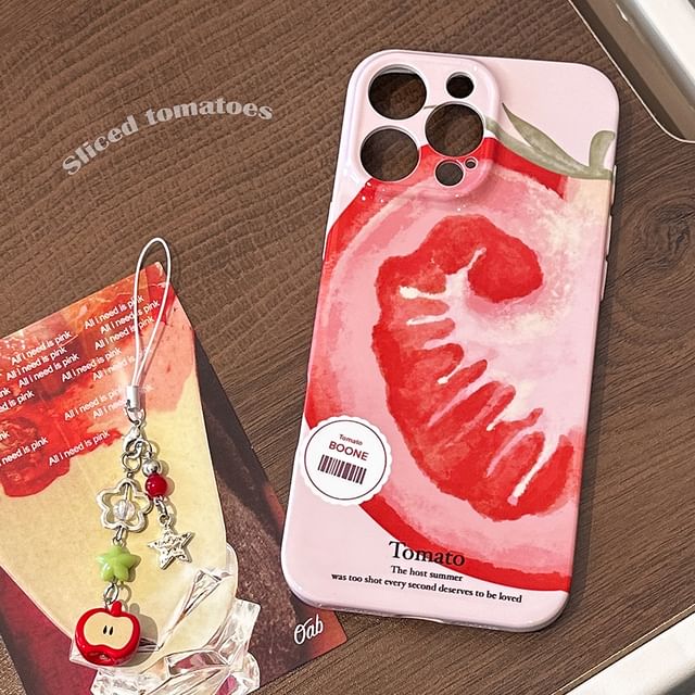 Print Tomato Case Phone
