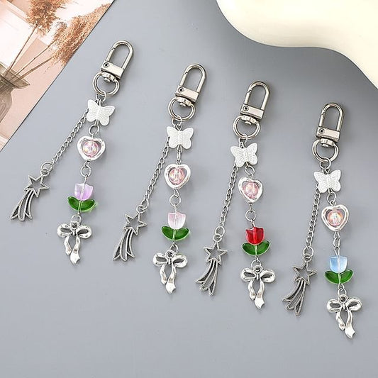 Shooting Star Charm Phone Tulip