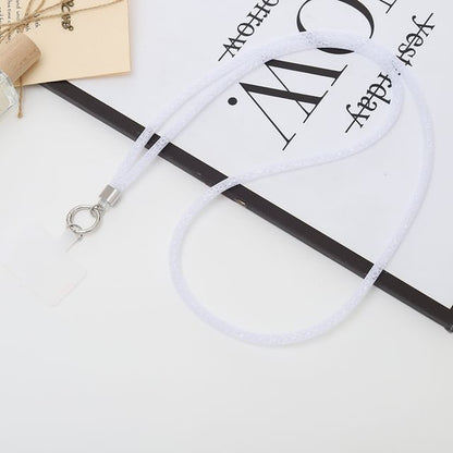 Glitter Lanyard Phone Pad with