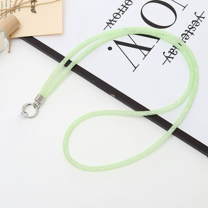 Glitter Lanyard Phone Pad with