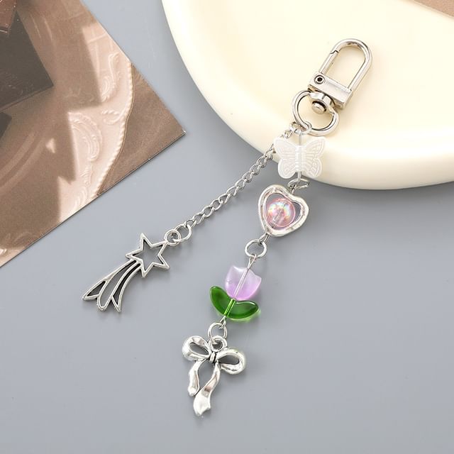 Shooting Star Charm Phone Tulip