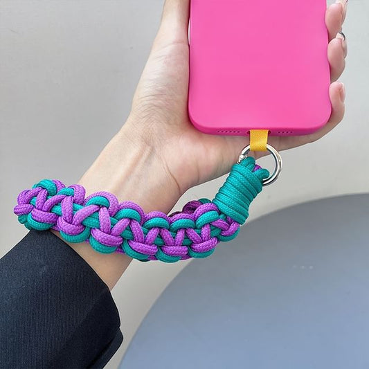 Pad Braided Strap Lanyard with Phone