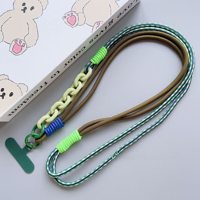 with Lanyard Phone Pad Two-Tone