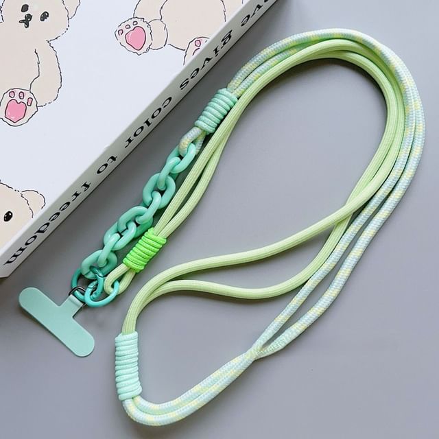 with Lanyard Phone Pad Two-Tone