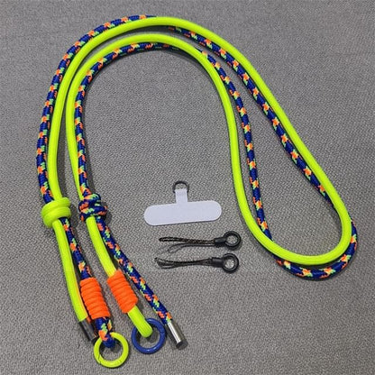 Phone with Two-Tone Pad Lanyard