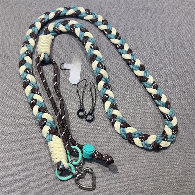Braided with Phone Lanyard Pad
