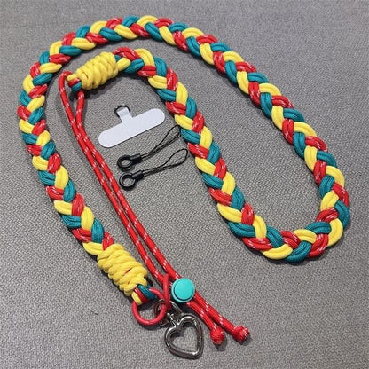 Braided with Phone Lanyard Pad