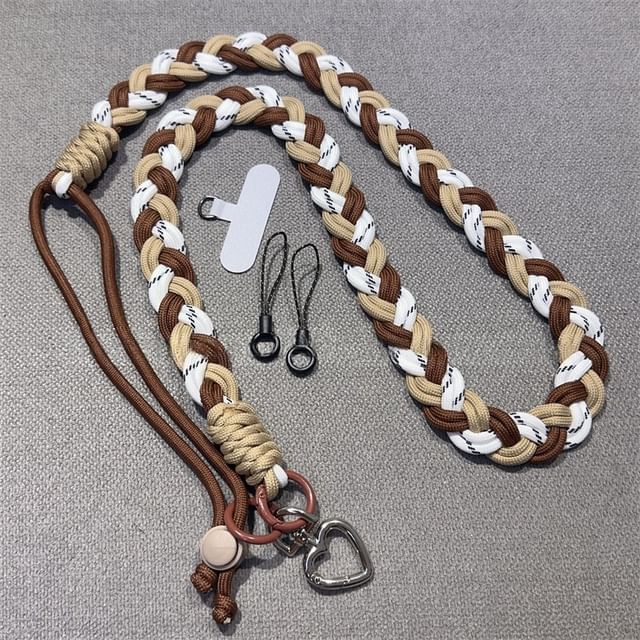 Braided with Phone Lanyard Pad