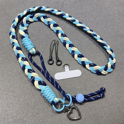 Braided with Phone Lanyard Pad