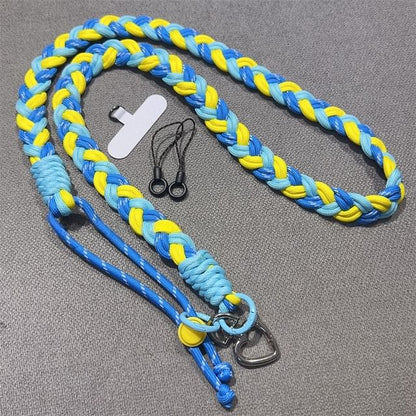 Braided with Phone Lanyard Pad