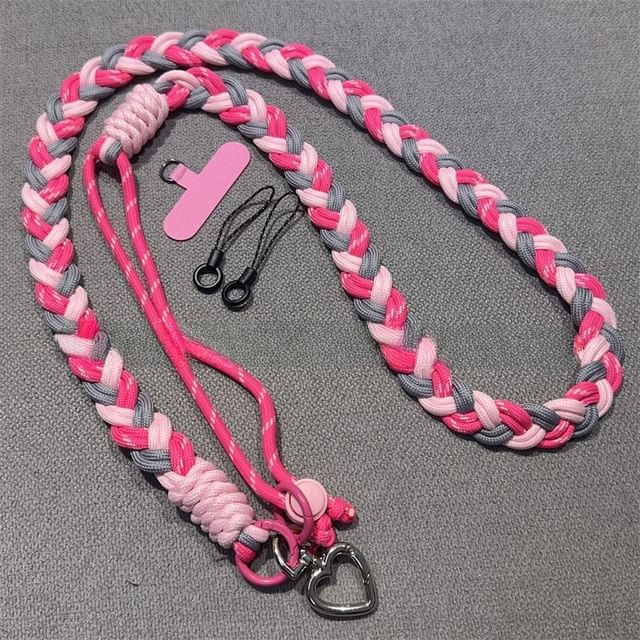 Braided with Phone Lanyard Pad
