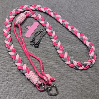 Braided with Phone Lanyard Pad