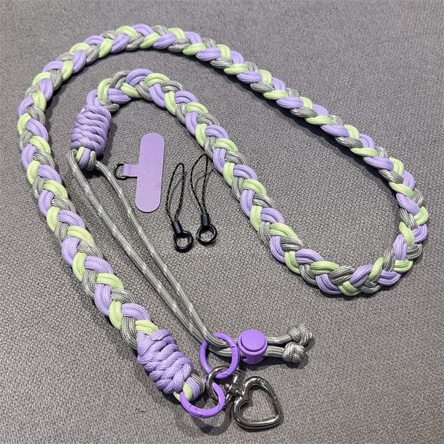 Braided with Phone Lanyard Pad
