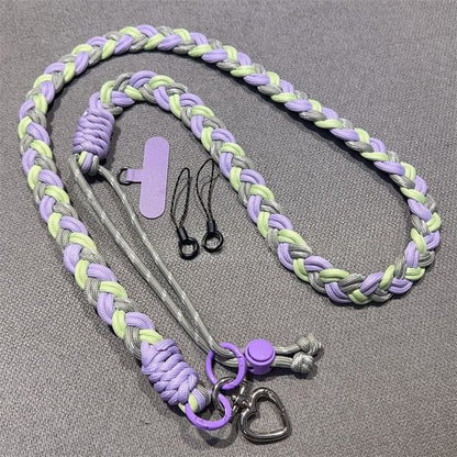 Braided with Phone Lanyard Pad