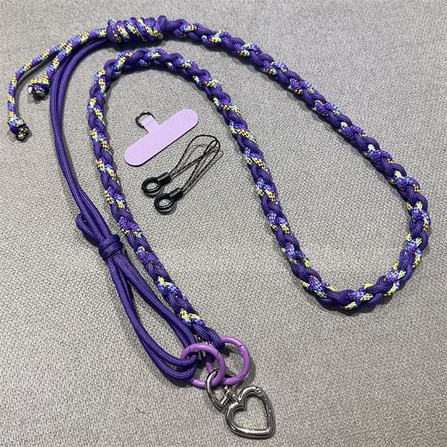 with Strap Braided Pad Phone Lanyard