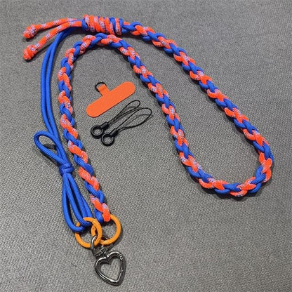 with Strap Braided Pad Phone Lanyard