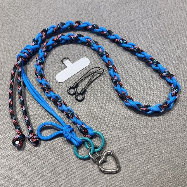 with Strap Braided Pad Phone Lanyard