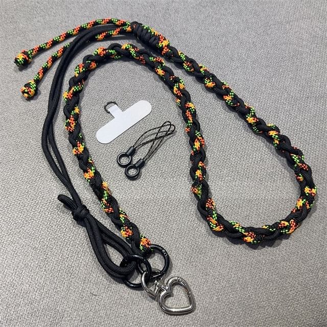 with Strap Braided Pad Phone Lanyard