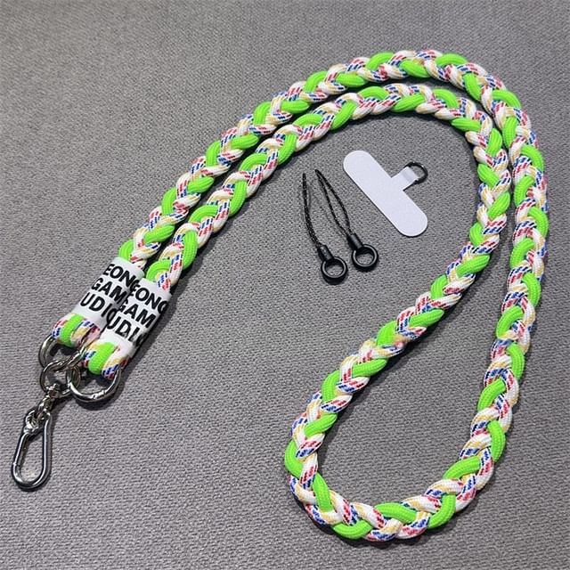 Phone Lanyard Braided and Pad Strap with