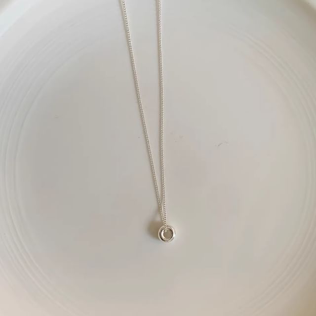 Silver Necklace Pendant Bead Sterling