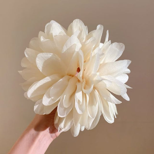 Mesh Scrunchie Flower