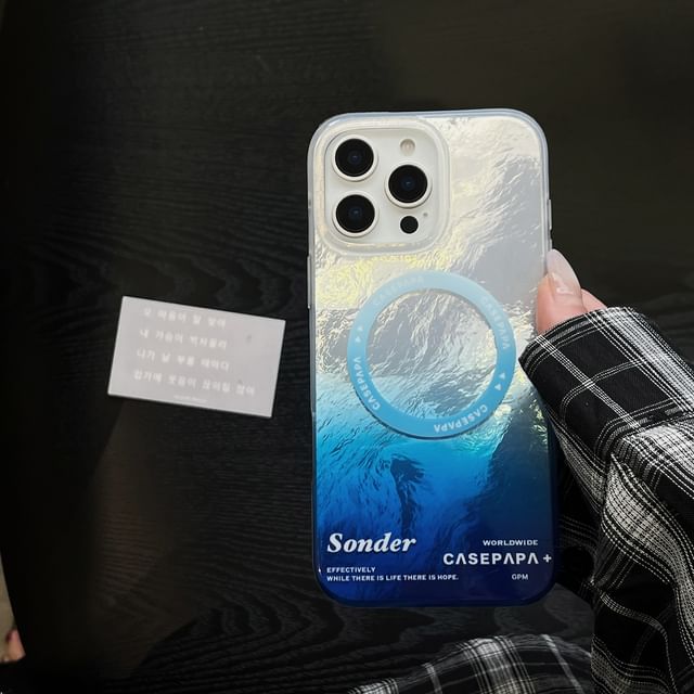 MagSafe) Case with Magnetic (Compatible Phone Gradient