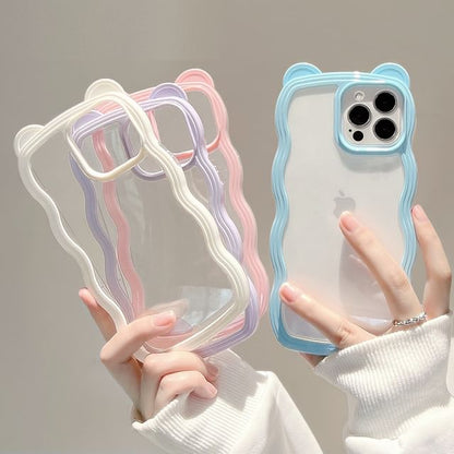 Ear Bear Case Transparent iPhone