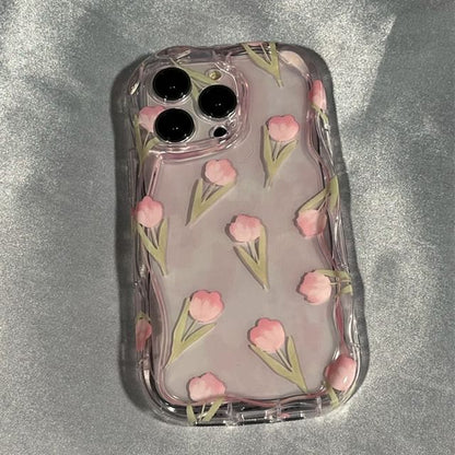/ Floral Stand iPhone Print Case Set