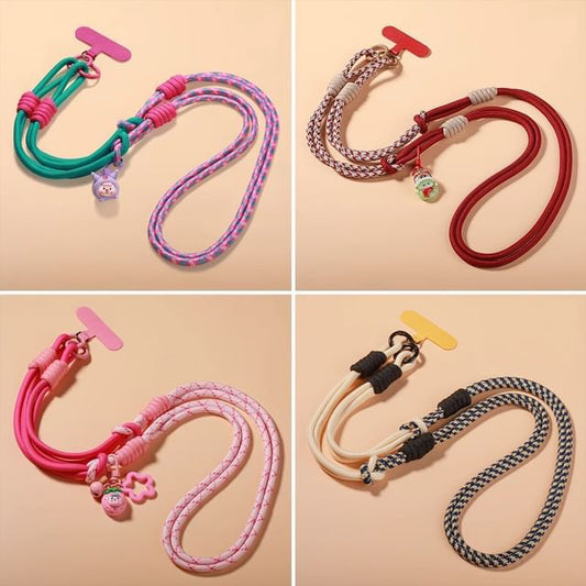 Lanyard with Phone Cord Pad