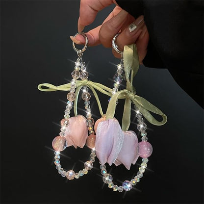 Pad Flower Lanyard with Phone