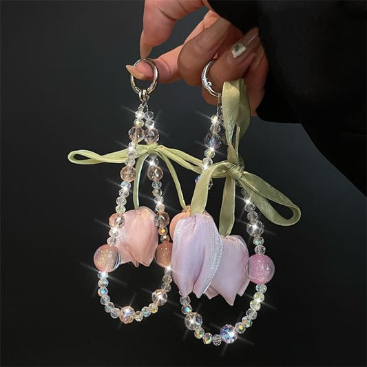 Pad Flower Lanyard with Phone