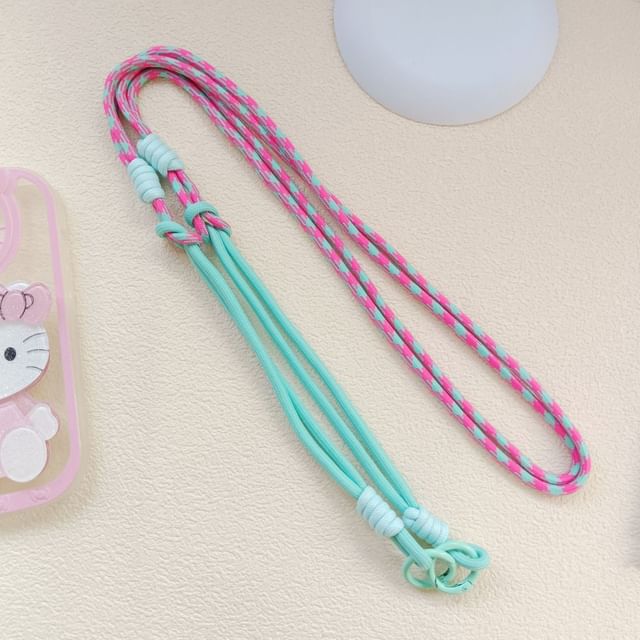 Lanyard with Phone Cord Pad