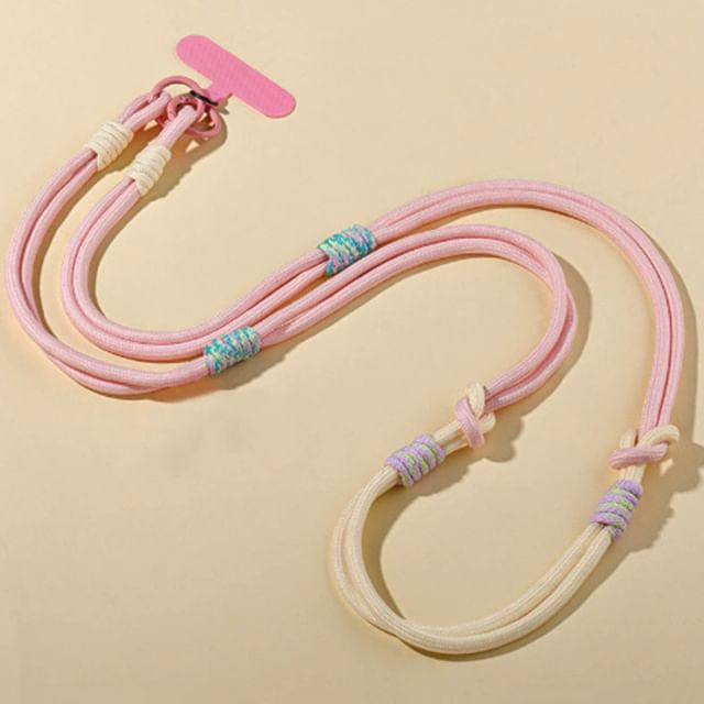 Lanyard with Phone Cord Pad