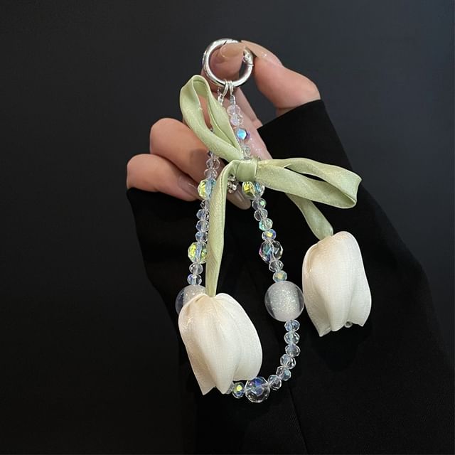 Pad Flower Lanyard with Phone