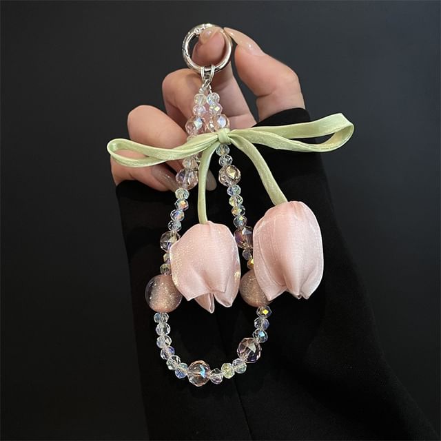 Pad Flower Lanyard with Phone