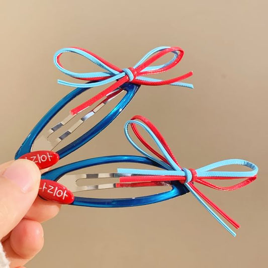 Clip Set Bow Hair