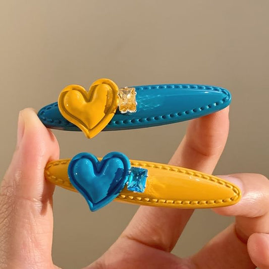 Heart Clip Set / Hair