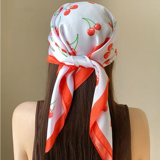 Print Cherry Head Band