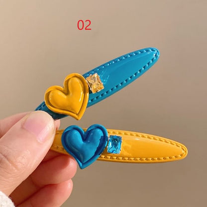 Heart Clip Set / Hair