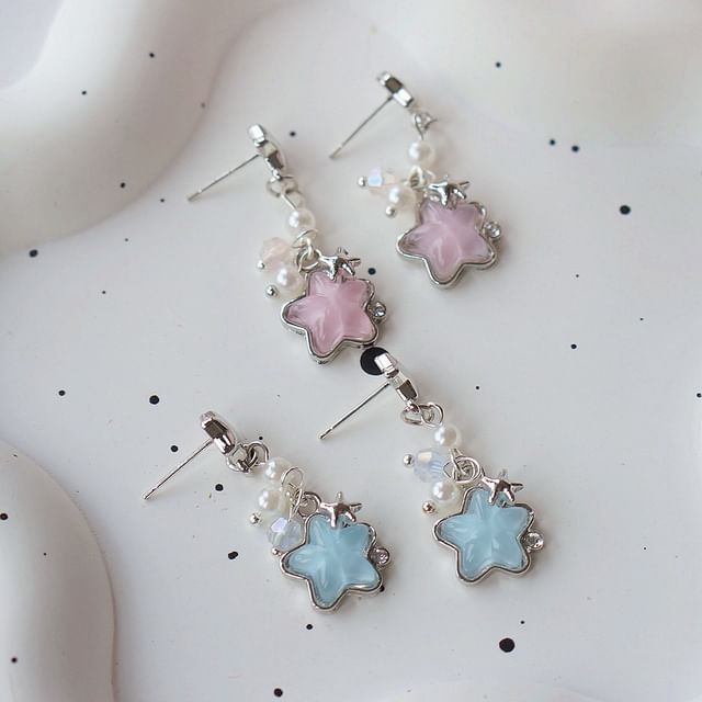 Star / Clip Earring On Dangle