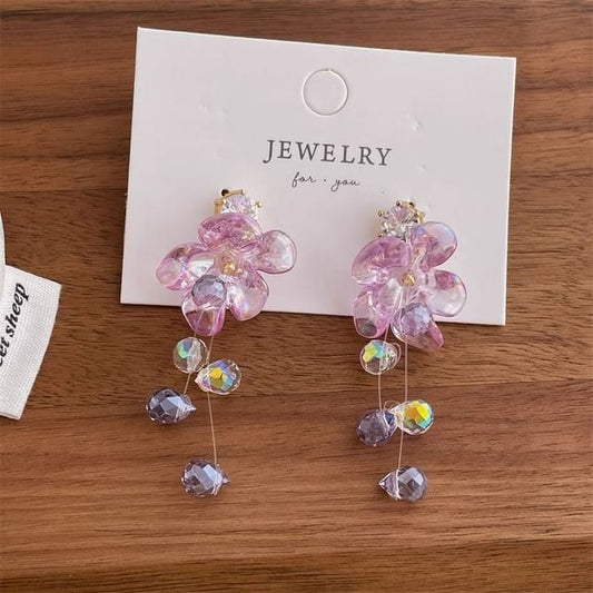 Dangle Earring Floral