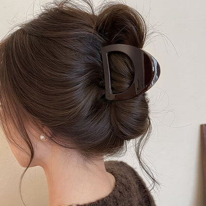 Claw Clip Hair Plain Acrylic