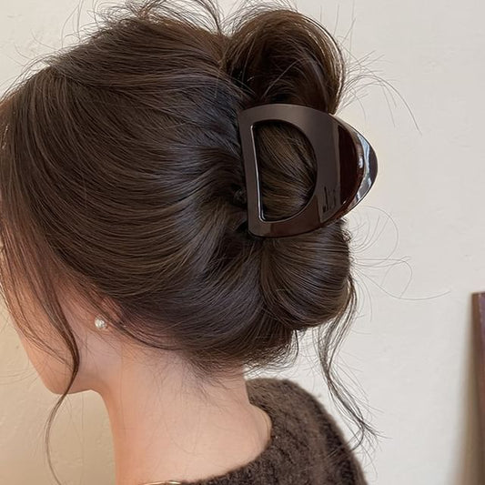 Claw Clip Hair Plain Acrylic