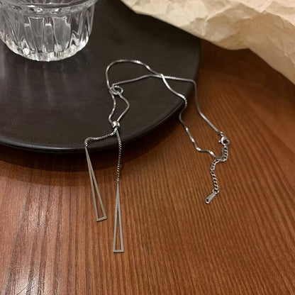 Pendant Necklace Triangle