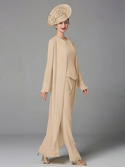 of Beach Bride the 3 Mother Wedding Formal Pantsuit Piece